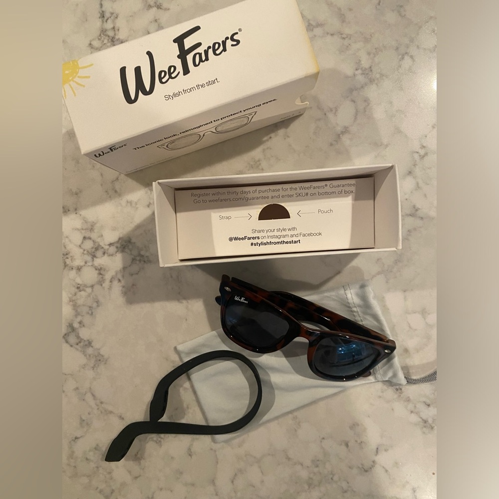 WeeFarers Tortoise Sunglasses Toddler Age 2-3